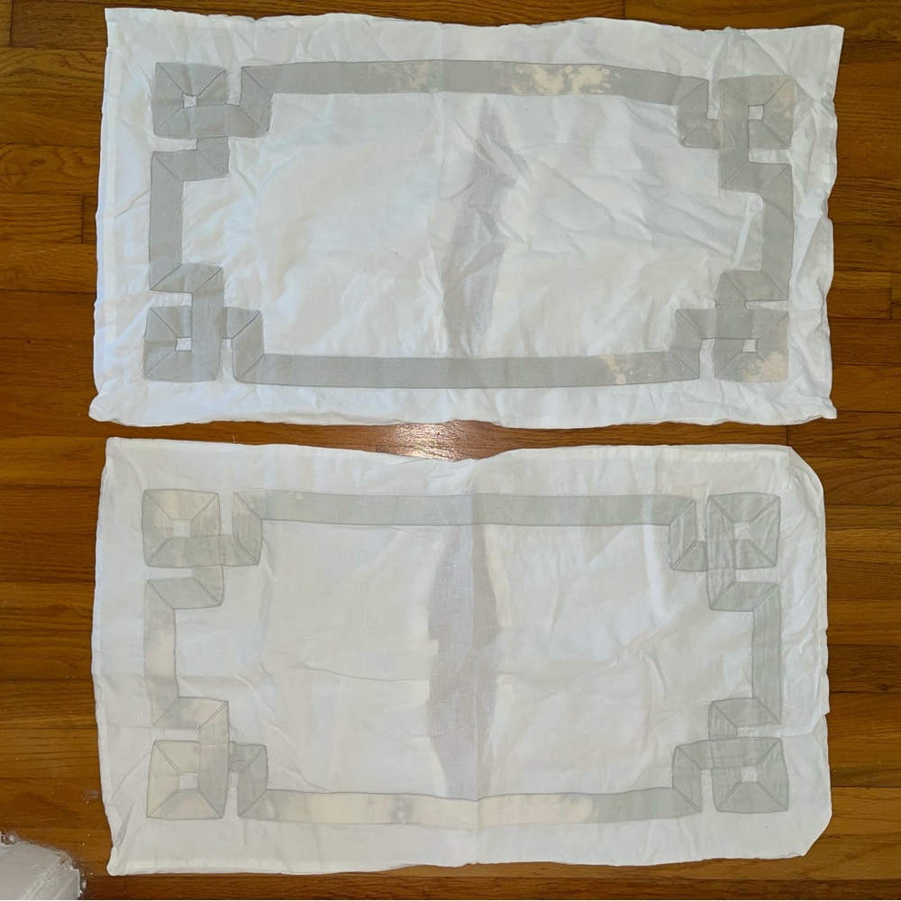 Ballard Design Greek Key Shams